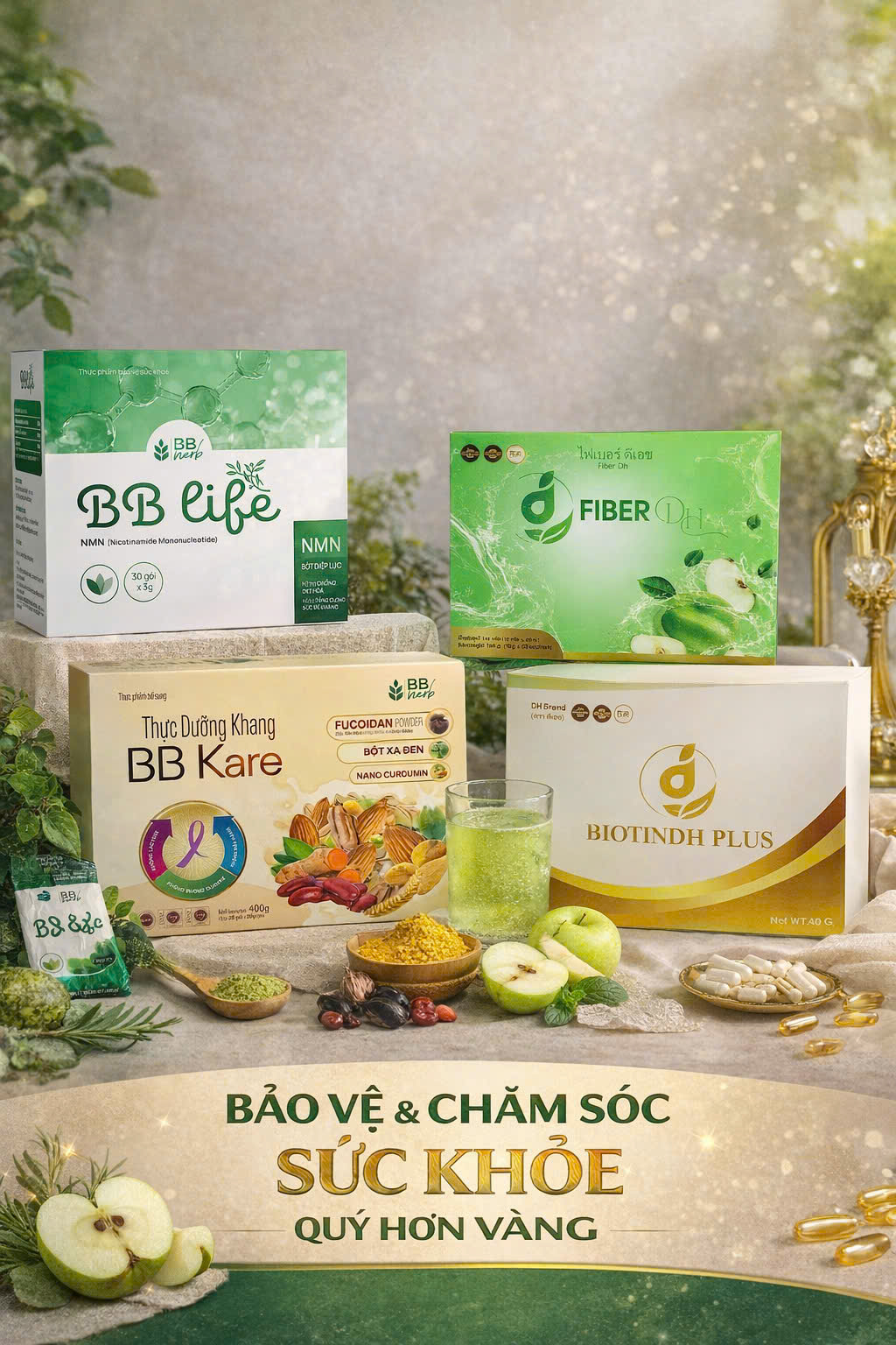 Combo BB HERB - BIOTINDH PLUS