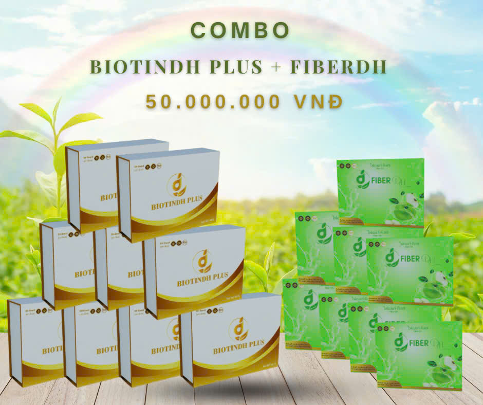 Combo BIOTINDH PLUS - FIBER DH