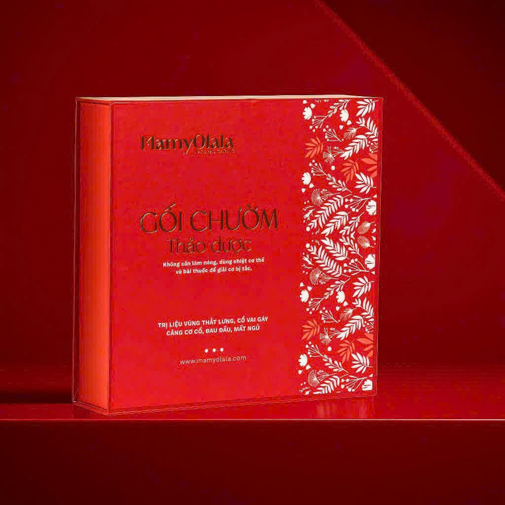 Gối Chườm Mamyolala - Quà Tặng Thảo Dược